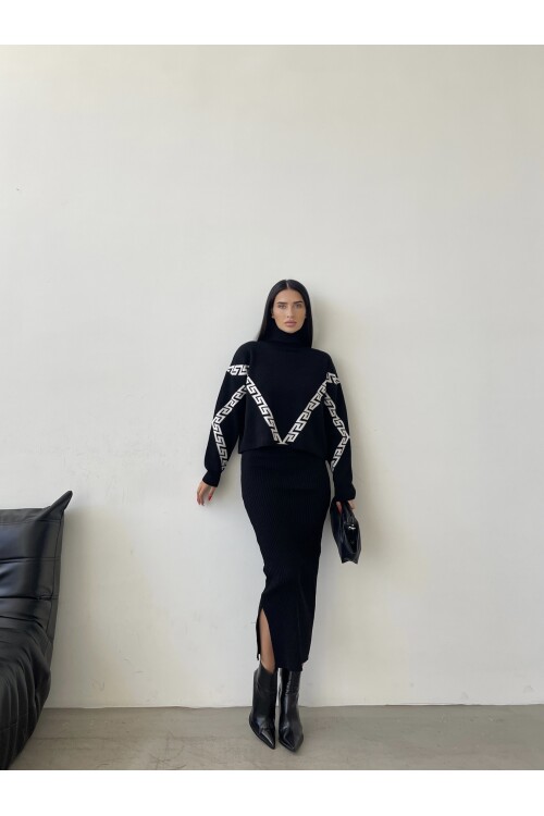 Dress Sweater Double Suit