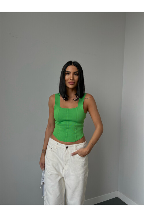 حزام سميك طوق القميص