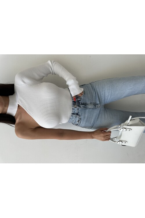 One Shoulder Knitwear Sweater