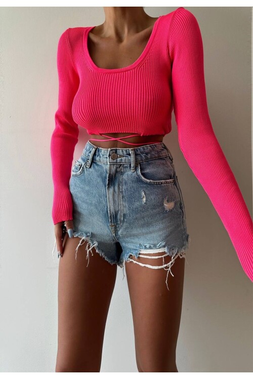 الخصر الرباط تريكو المحاصيل