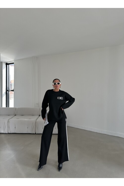 Kazak Pantolon İkili Triko Takım