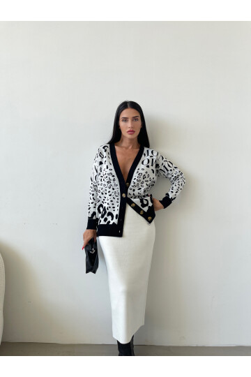 Cardigan Knitwear Set