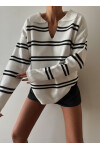 Double Stripe Knitwear Sweater