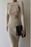 Платье-свитер из двух частей